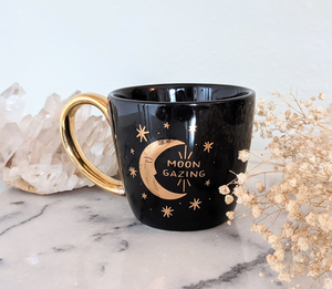 Lunar & Solar mug available at Goddess Provisions