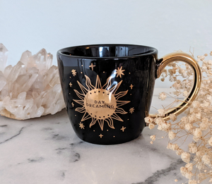 Lunar & Solar mug available at Goddess Provisions