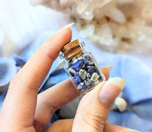 Lapis Lazuli Vibe Crystals available at Goddess Provisions