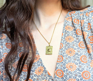 Tarot Sun Necklace by Goddess Provisions