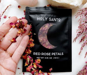 Red Rose Petals by Holy Santo available at Goddess Provisions