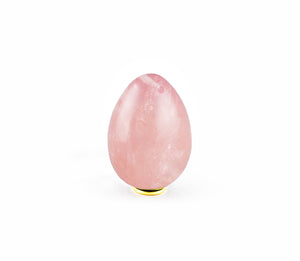 The Rose Quartz Yoni Crystal Egg at Goddess Provisions by Yoni Crystals.Love