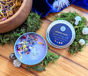 Spring Haze Candle by Lilac & Willow at Goddess Provisions