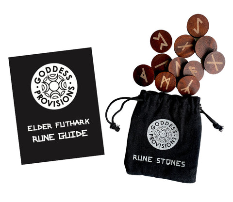 Elder Futhark Rune Stones by Goddess Provisions