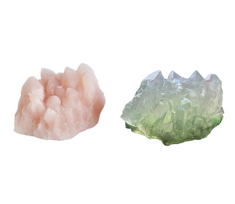 Crystal Cluster Organic Soaps by Moon Magic at Goddess Provisions