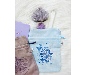 Plant Dyed Tarot Pouches at Goddess Provisions