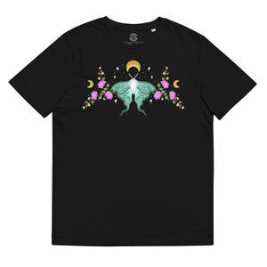 Lunar Moth Organic Unisex T-Shirt by Goddess Provisions